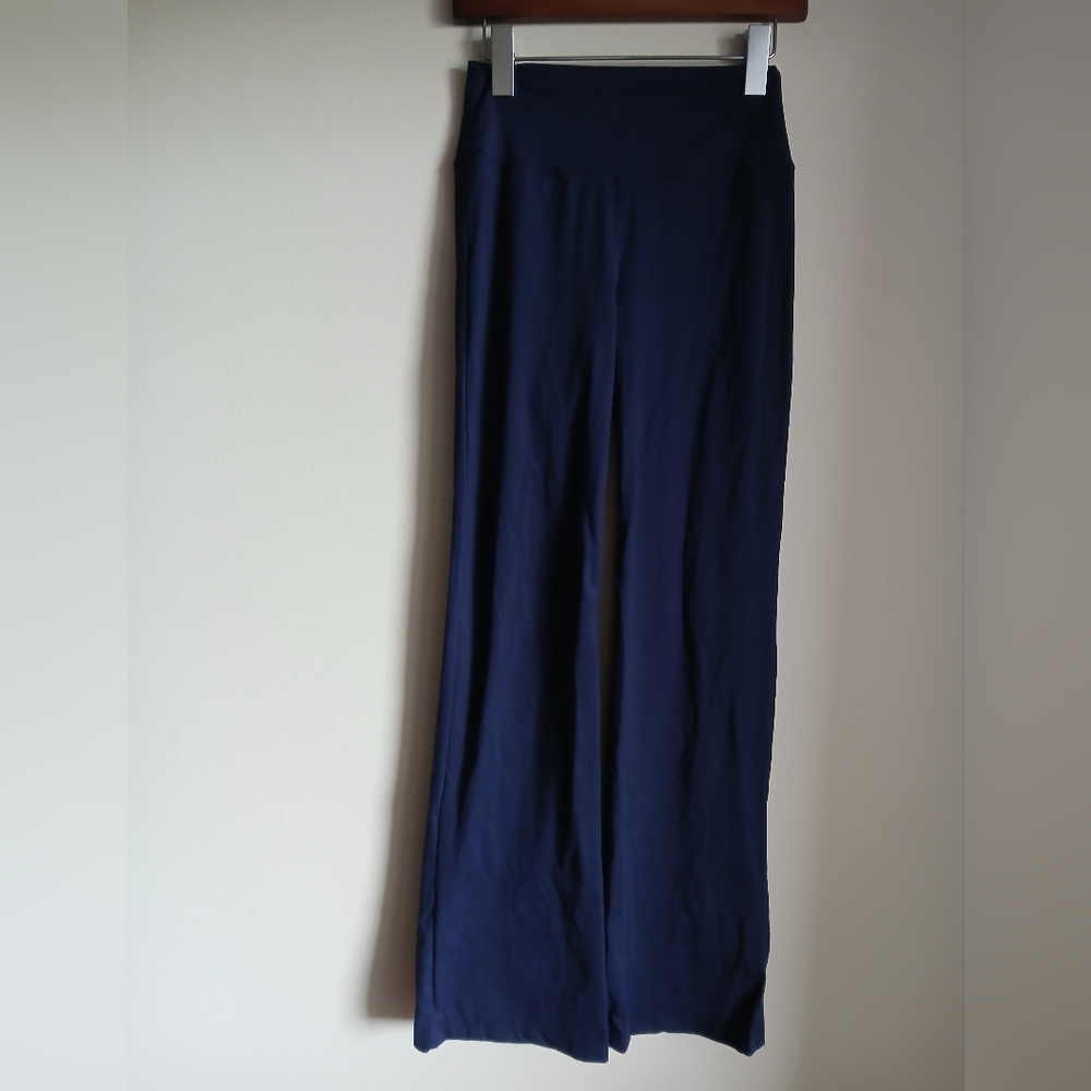 Ododos leggings Blue Flare Size Small leggings